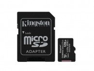 KINGSTON 64GB microSDXC Canvas Select Plus A1 Class 10 UHS-I adapter