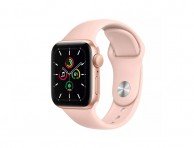 Apple Watch SE Sport - MYDN2ID/A GPS, 40mm Gold Aluminium Case with Pink Sand Sport Band - Regular