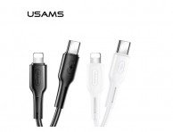 USAMS - SJ406 U43 KABEL DATA iPhone PD 30W Type-C To Lightning Fast - Putih