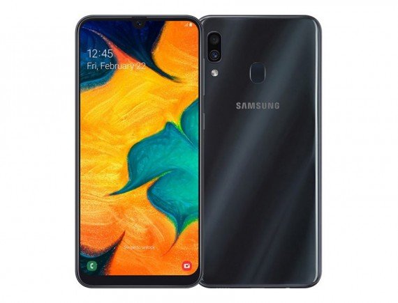 Samsung Galaxy A30 4/64GB Hitam