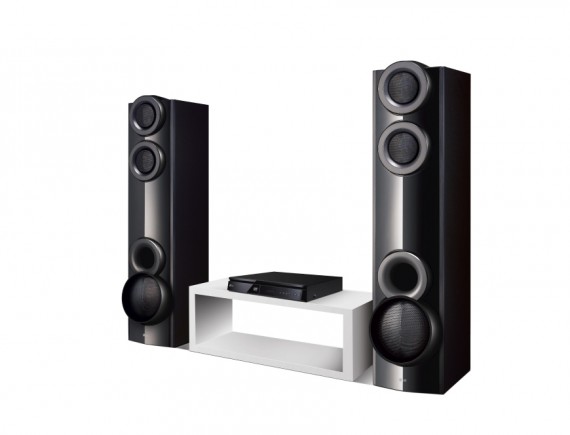 LG - DVD HOME THEATER LHD677