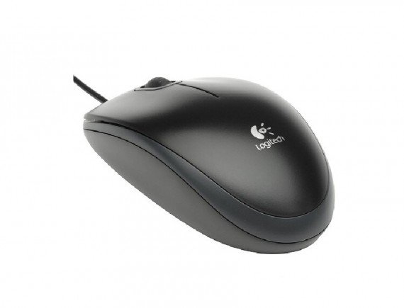 LOGITECH - Wired Optical Mouse B100 USB
