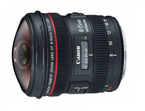 CANON - FIXED LENS FISH EYE EF 8-15mm EF815F4LUSM