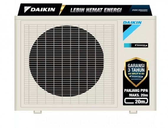 Daikin FTKC50TV AC Split 2 PK Inverter Smile - Putih