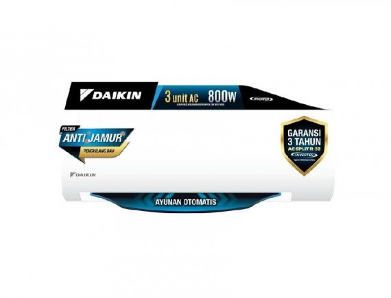 Daikin AC Multi S 3 Koneksi MKC50RVM4 (1/2 PK + 1/2 PK + 1/2 PK) Inverter Putih