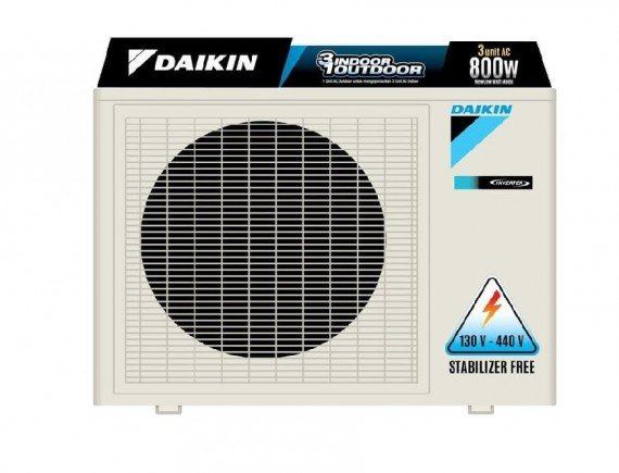 Daikin AC Multi S 3 Koneksi MKC50RVM4 (1/2 PK + 1/2 PK + 1/2 PK) Inverter Putih
