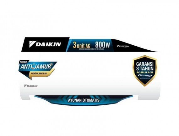 Daikin AC Multi S 3 Koneksi MKC50RVM4 (1/2PK + 1,5PK + 1,5PK) Inverter Putih
