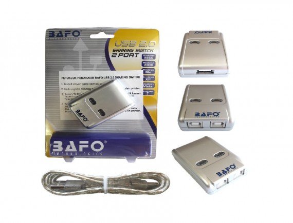 BAFO SWITCH USB 1-2 AUTO BF-2202 BF-2202