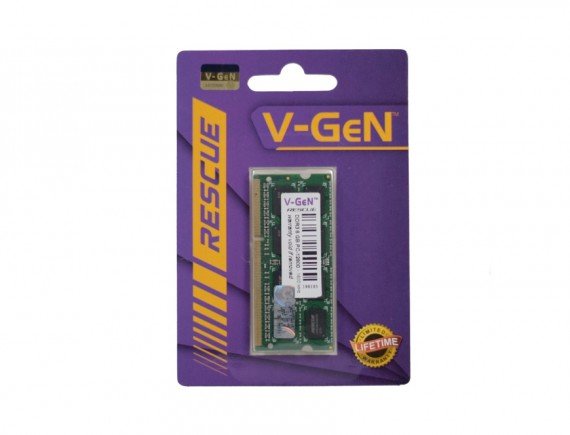 V-GEN Rescue PC & Sodimm DDR3-8GB - 1600 Mhz