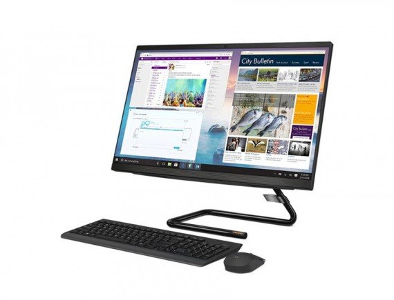 LENOVO AIO A340-22IWL - F0EB00HMID (Black) INTEL Pentium GOLD Touch (ALL IN ONE PC) Touch Screen