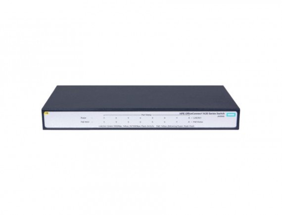 HPE 1420 8G PoE+ (64W) Switch