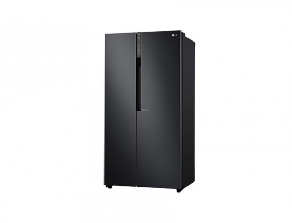 LG - SIDE BY SIDE REFRIGERATOR GCB247KQBK