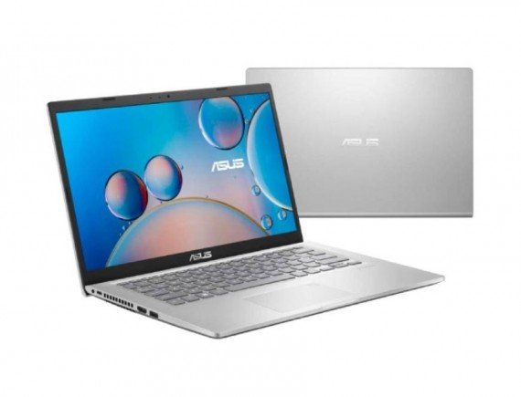 ASUS VivoBook 14 A416JA-FHD351 - Transparent Silver [Intel Core i3-1005G1 / UMA / 4G / SSD 512G / 14inch / FHD / Win10 / OHS]