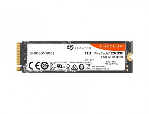 SEAGATE FIRECUDA SSD GEN 4- FC520 r2 M.2 1 TB ZP1000GM3A002