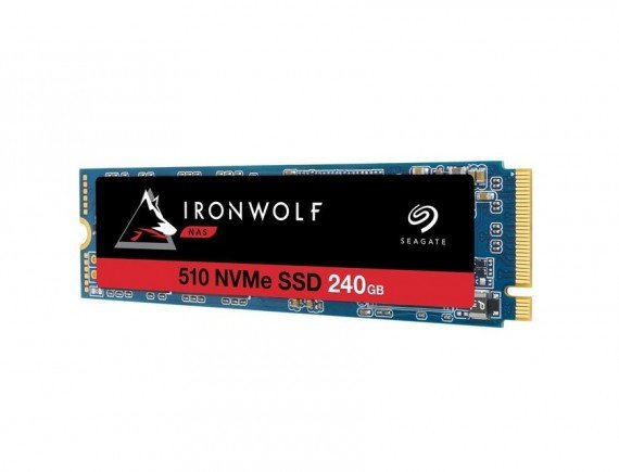 SEAGATE IRONWOLF  510 SSD + Rescue M2 NVME 240GB ZP240NM30011