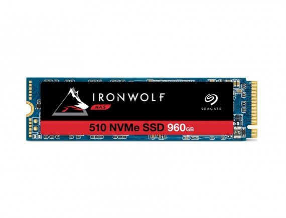 SEAGATE IRONWOLF  510 SSD + Rescue M2 NVME 960GB ZP960NM30011
