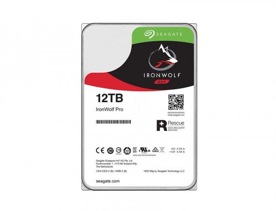 SEAGATE IRONWOLF PRO + Rescue 3.5