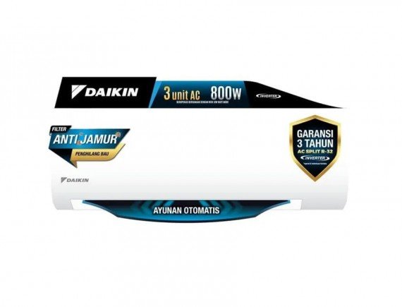 Daikin AC Multi S 3 Koneksi MKC50RVM4 (3/4 PK + 1 PK + 1,5 PK) Inverter