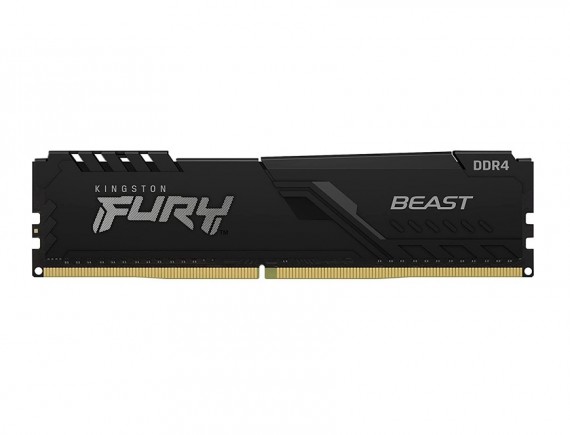 KINGSTON 16GB 3200MHz DDR4 CL16 DIMM (Kit of 2) 1Rx8 Kingston FURY BEAST BLACK