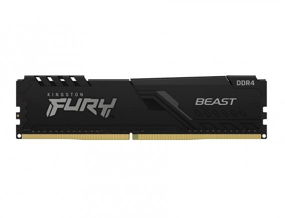 KINGSTON 32GB 3200MHz DDR4 CL16 DIMM (Kit of 2) 1Rx8 Kingston FURY BEAST BLACK