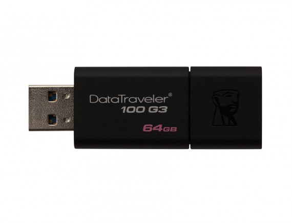 KINGSTON - 64GB DataTraveler 100 G3 USB 3.0