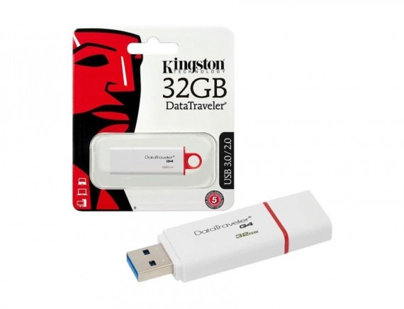 KINGSTON - 32GB DataTraveler G4 USB 3.0