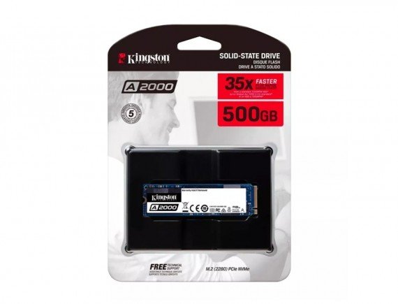 KINGSTON 500GB NV1 PCIe NVMe M.2 2280 NEW