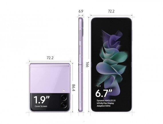 Samsung Galaxy Zflip 3 5G 8/128 GB