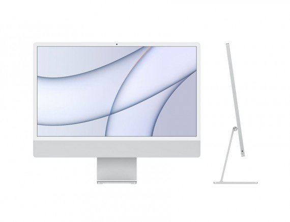 iMac MGTF3ID/A 24-inch M1 (4.5K/8 CPU/7 GPU/256GB) - Silver
