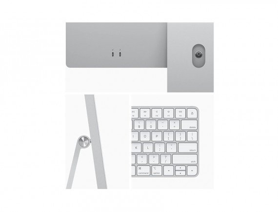 iMac MGTF3ID/A 24-inch M1 (4.5K/8 CPU/7 GPU/256GB) - Silver