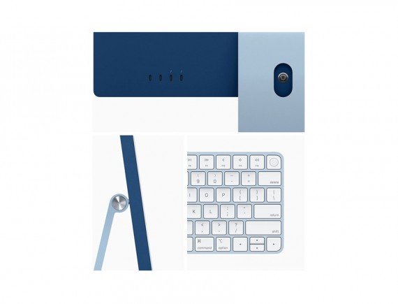 iMac MJV93ID/A 24-inch M1 (4.5K/8 CPU/7 GPU/256GB) - Blue