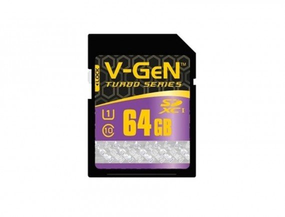V-GeN Memory SDXC 64GB 3.0 UHS1 TURBO