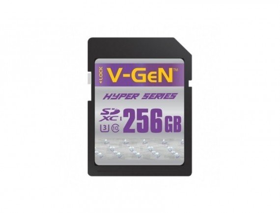 V-GeN Memory SDXC 256GB 3.0 UHS1 C3 HYPER