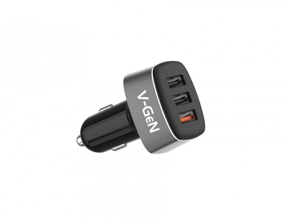V-GEN - Car Charger VCC3-03 (1 FC) 3 Ports