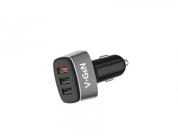 V-GEN - Car Charger VCC3-03 (1 FC) 3 Ports