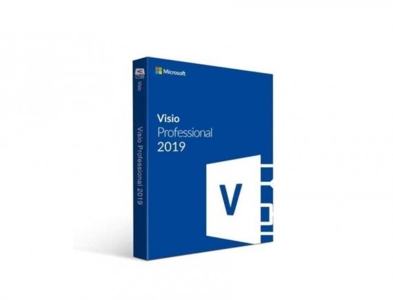 Microsoft Visio Pro 2019 32/64 English EM DVD (D87-07410)