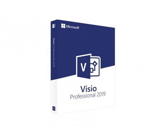 Microsoft Visio Pro 2019 32/64 English EM DVD (D87-07410)