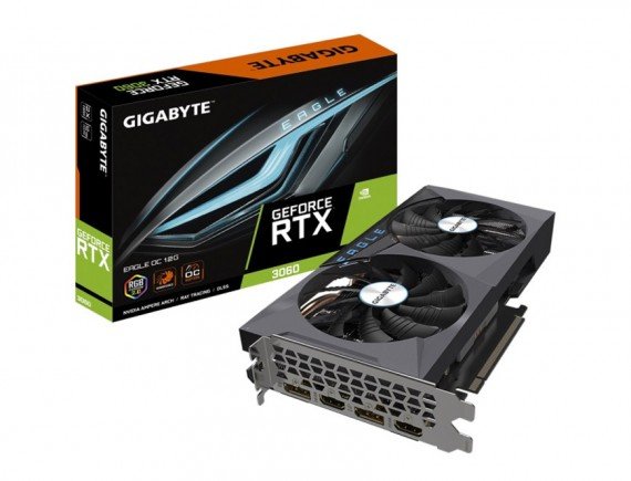 GIGABYTE GeForce® RTX™ 3060 EAGLE 12G (rev. 2.0)