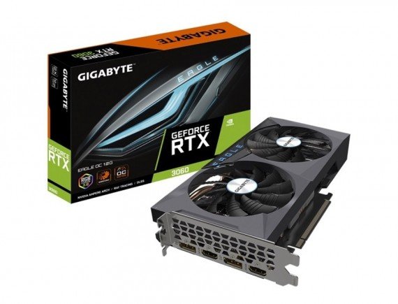 GIGABYTE GeForce® RTX™ 3060 EAGLE 12G (rev. 2.0)