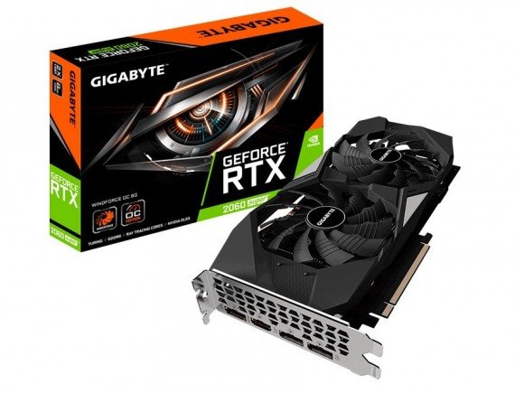 GIGABYTE GeForce® RTX 2060 SUPER™ WINDFORCE OC 8G (rev. 1.0/1.1)
