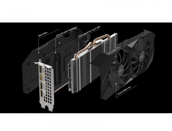 GIGABYTE GeForce® RTX™ 2060 WINDFORCE OC 12G (GV-N2060WF2OC-12GD)
