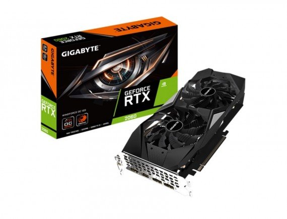 GIGABYTE GeForce® RTX™ 2060 WINDFORCE OC 12G (GV-N2060WF2OC-12GD)