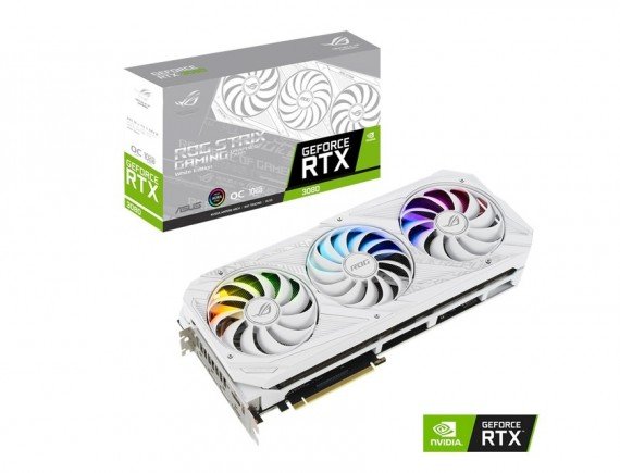 ASUS ROG-STRIX-RTX3080-O10G-WHITE-V2 / RTX3080