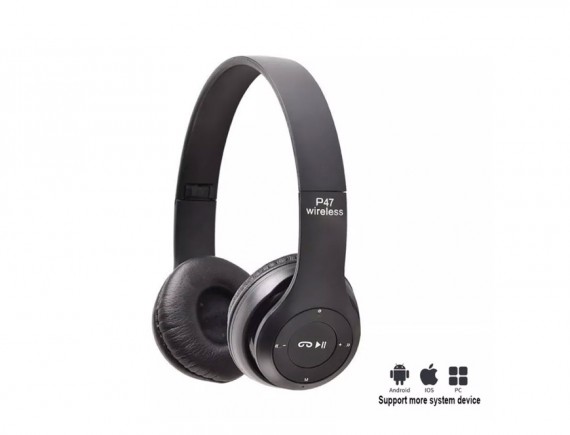 SHARK - P47 Wireless Bluetooth Headphone For Android 4 In 1 Multifunctional 