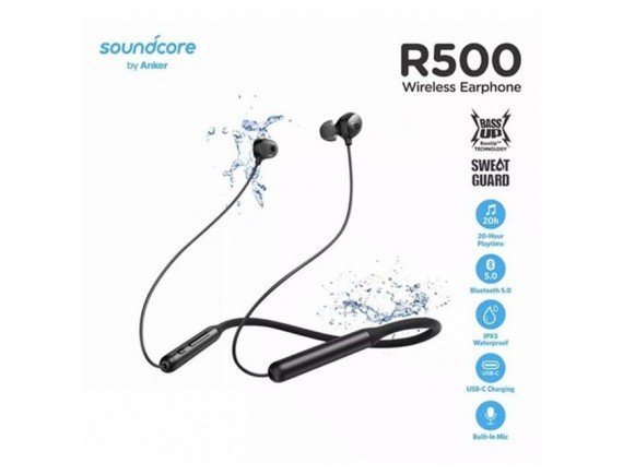 ANKER - Soundcore R500 Wireless Sport Headset A3213 - Black