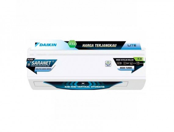 Daikin FTV25CXV14 AC Split 1 PK Standard Malay Lite Putih