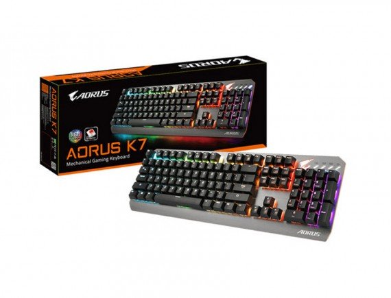 GIGABYTE AORUS K7/USB KB/RED SW