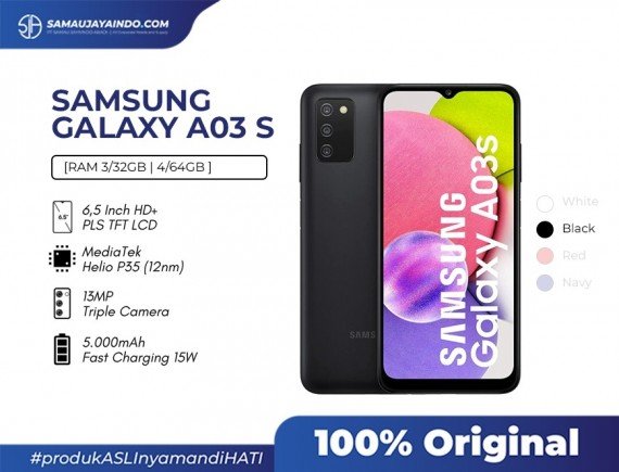Samsung Galaxy A03 S | 3/32 GB - Garansi Resmi