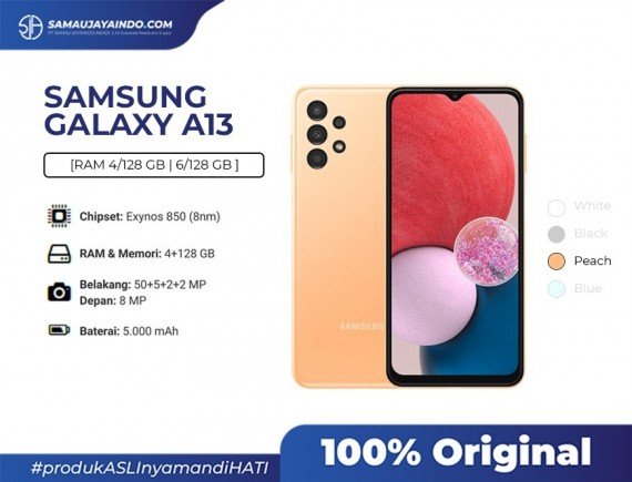 Samsung Galaxy A13 | 4/128GB - Garansi Resmi 