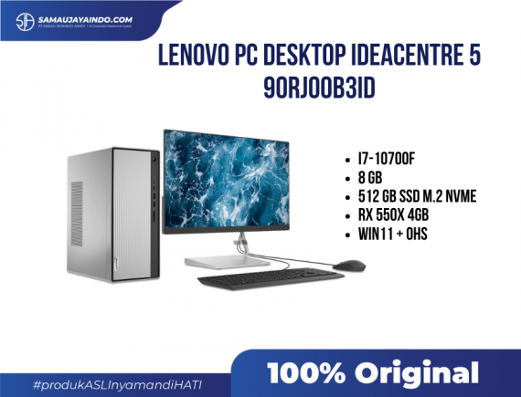 LENOVO IdeaCentre 5 90RJ00B3ID [i7-10700F 8GB 512GB SSD]
